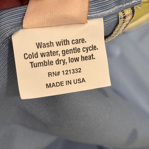 Set of 2 Vintage Window Valences Blue Green Plaid Dot 69" x 15.5" by Banana fish - Picture 4 of 6